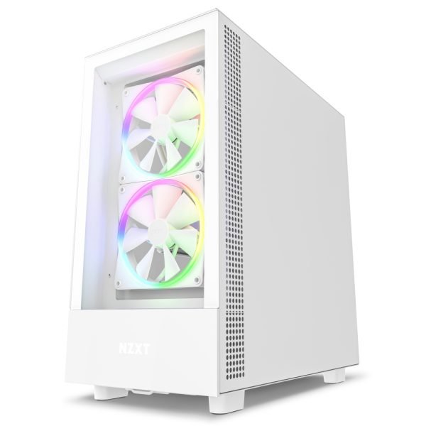 NZXT H5 Elite con Ventana RGB blanco