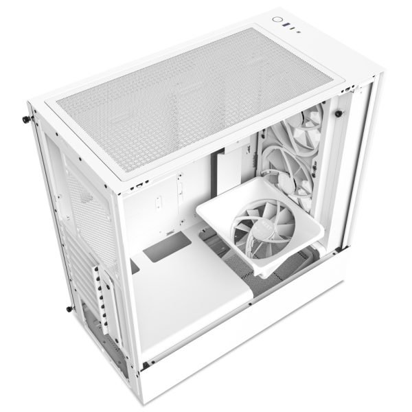 NZXT H5 Elite con Ventana RGB blanco - Imagen 5