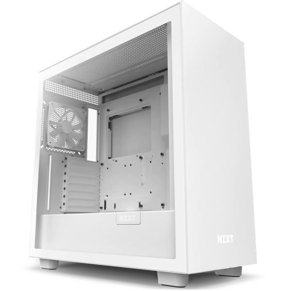 NZXT H7 Flow RGB con Ventana blanco mate