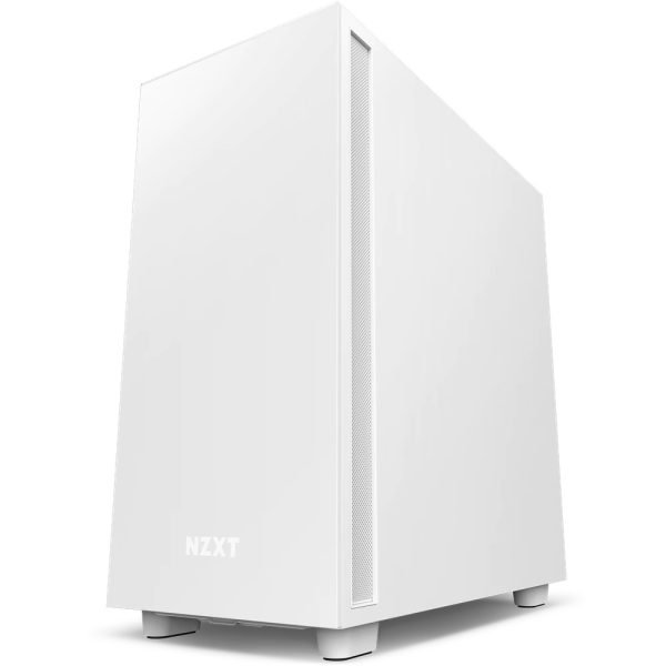 NZXT H7 Flow RGB con Ventana blanco mate - Imagen 2