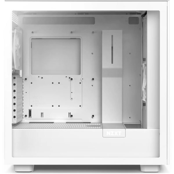 NZXT H7 Flow RGB con Ventana blanco mate - Imagen 4