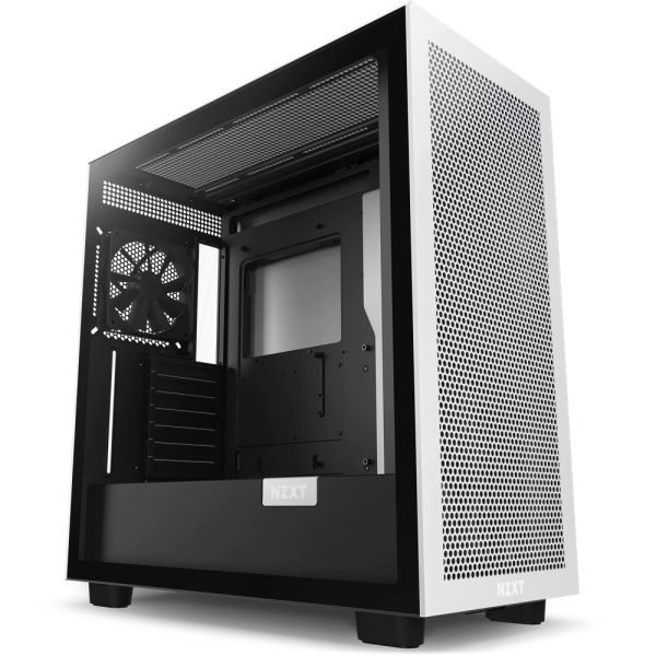 NZXT H7 Flow con Ventana negro blanco