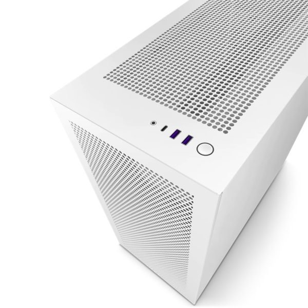 NZXT H7 Flow con Ventana negro blanco - Imagen 3