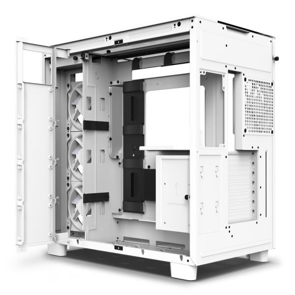 NZXT H9 Elite con Ventana RGB blanco - Imagen 5