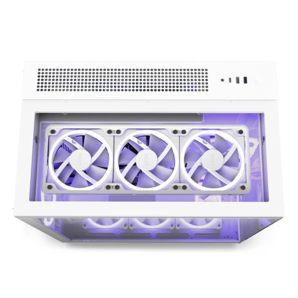NZXT H9 Elite con Ventana RGB blanco - Imagen 3