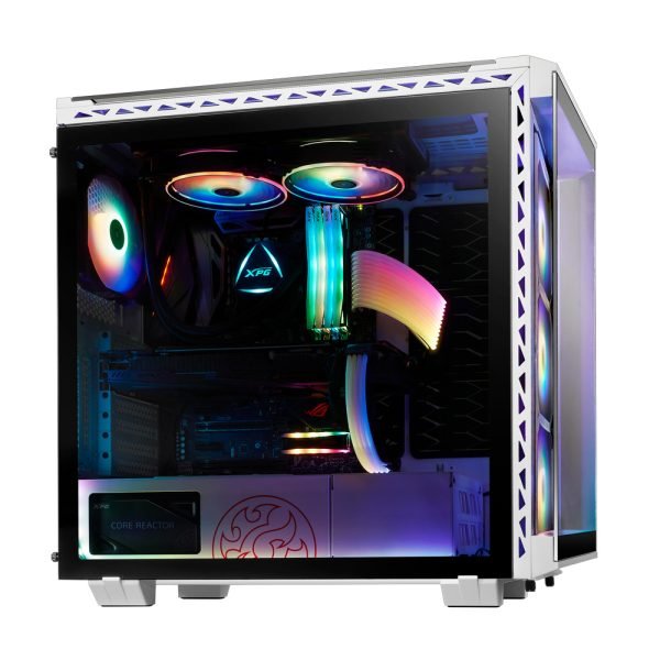 XPG BATTLECRUISER con Ventana blanco - Imagen 2