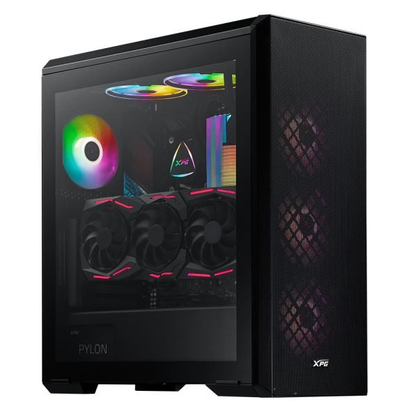 XPG Defender con Ventana negro
